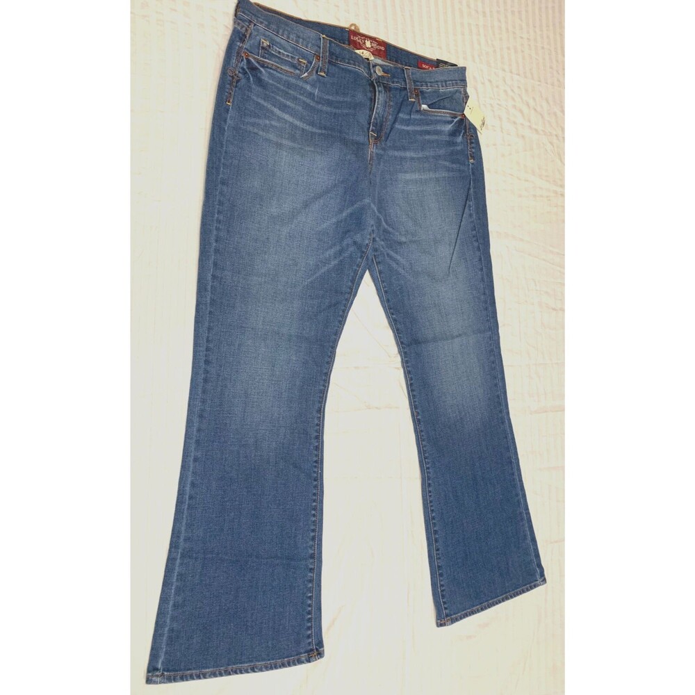 NWT LUCKY BRAND SOFIA BOOT WOMENS JEANS SIZE 14/32 x 30 ANKLE